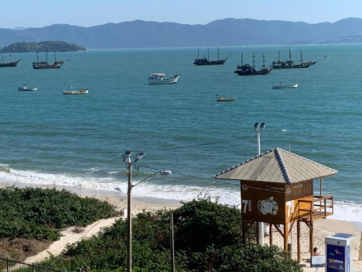 Maravilhoso Apartamento Beira-Mar Praia Da Cachoeira Флорианополис Экстерьер фото